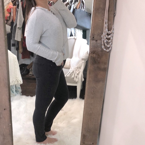 Ann Taylor LOFT sz 30/10 black modern skinny jean - Picture 1 of 7